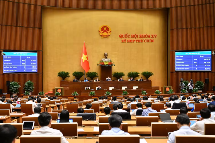 Hôm nay (25/6), Quốc hội biểu quyết thông qua nhiều dự án luật, nghị quyết quan trọng
