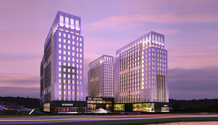 Phối cảnh Dự án Chung cư IJC Aroma