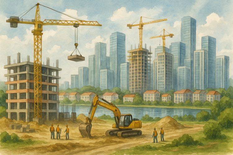 Dự án Đầu tư xây dựng Khu đô thị mới tại phường Đình Bảng, TP. Từ Sơn, tỉnh Bắc Ninh có tổng mức đầu tư hơn 16.802 tỷ đồng sẽ bắt đầu tổ chức lựa chọn nhà đầu tư từ tháng 5/2025. Ảnh minh họa: TL