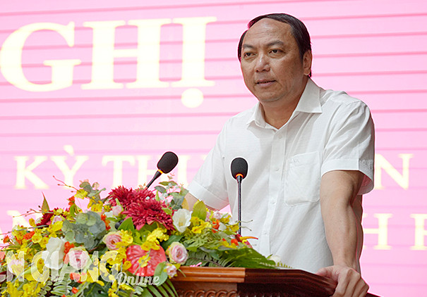 Chủ tịch tỉnh Kiên Giang Lâm Minh Thành. Ảnh: Báo Kiên Giang