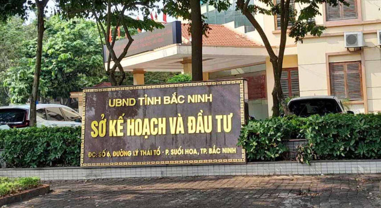Trụ sở Sở Kế hoạch và Đầu tư tỉnh Bắc Ninh.