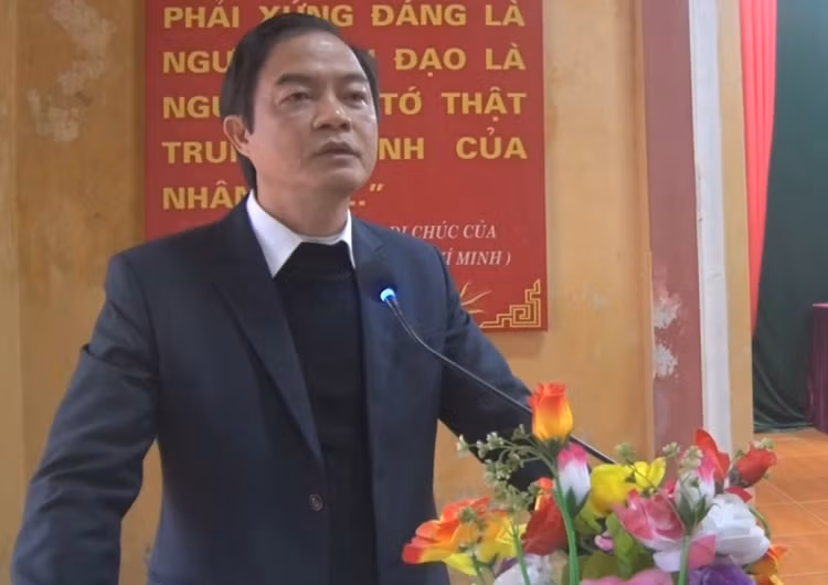 Phó chủ tịch UBND huyện Hưng Hà Vũ Văn Hạnh. Ảnh: Cổng Thông tin điện tử huyện Hưng Hà