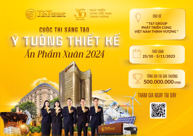 Tập đoàn T&T Group tổ chức thi sáng tạo ý tưởng, thiết kế ấn phẩm Xuân 2024 