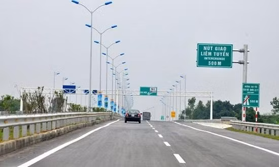 Gói thầu số 3 thuộc Dự án Xây dựng tuyến đường bộ nối đường cao tốc Hà Nội - Hải Phòng với đường cao tốc Cầu Giẽ - Ninh Bình. Ảnh chỉ mang tính minh họa. Nguồn Internet