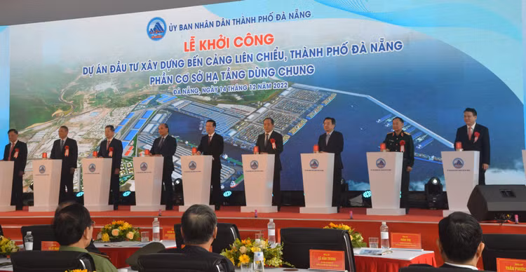 Lễ khởi công bến cảng Liên Chiểu, phần cơ sở hạ tầng dùng chung