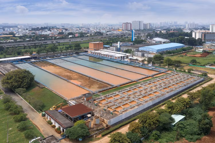 Nhà máy Nước Thủ Đức. Ảnh chỉ mang tính minh họa. Nguồn Internet