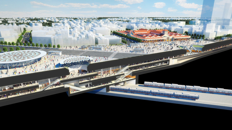 Phối cảnh Metro số 2, đoạn Bến Thành - Tham Lương