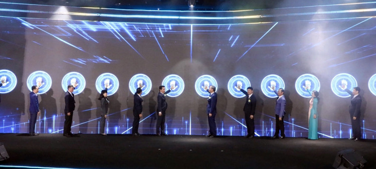 Nghi thức khởi động Dự án Khu công nghiệp Hòa Ninh - Phú Mỹ 3 Đà Nẵng IP