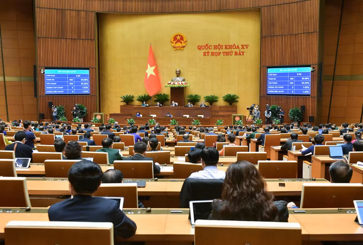 Với 454/465 đại biểu tham gia biểu quyết tán thành (chiếm 93,42%), Quốc hội đã thông qua Luật Bảo hiểm xã hội (sửa đổi).