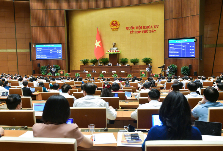 Quốc hội thông qua Luật Thủ đô (sửa đổi)