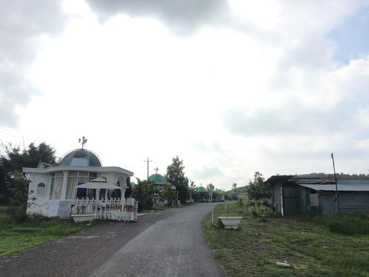 Cổng vào dự án của Công ty Sài Gòn - Đại Ninh