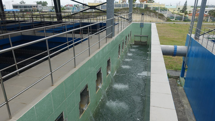 Một nhà máy cung cấp nước sinh hoạt. Ảnh minh hoạ