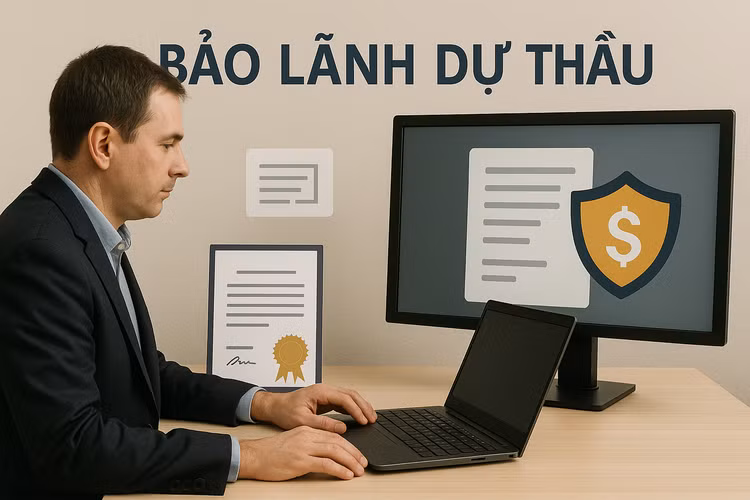 Tới thời điểm hiện tại, có 3 ngân hàng chính thức triển khai bảo lãnh dự thầu điện tử trên Hệ thống mạng đấu thầu quốc gia (e-GP). Ảnh: TL