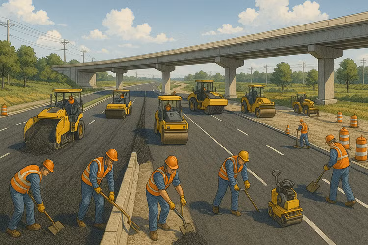 4.518 tỷ đồng nâng cấp, cải tạo Quốc lộ 14D. Ảnh minh họa: TL