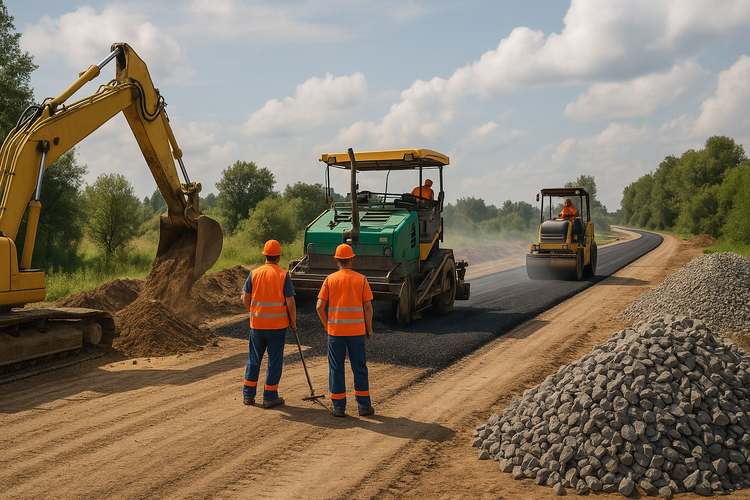 Dự án Xây dựng tuyến đường kết nối từ Quốc lộ 39 đến đường Thái Hà, huyện Đông Hưng (giai đoạn II) có tổng vốn đầu tư hơn 272,54 tỷ đồng. Ảnh minh họa: TL