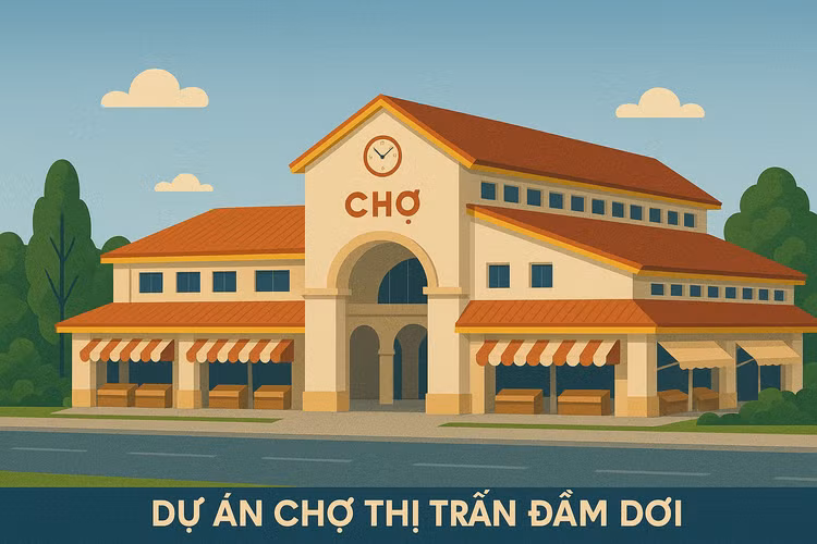 Cà Mau tìm nhà đầu tư Dự án Chợ thị trấn Đầm Dơi. Ảnh: TL