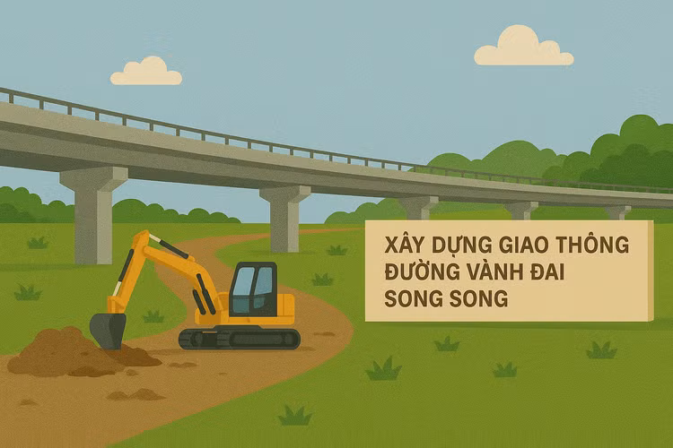Gần 150 tỷ đồng đầu tư đường vành đai song song với ĐT.942. Ảnh: TL