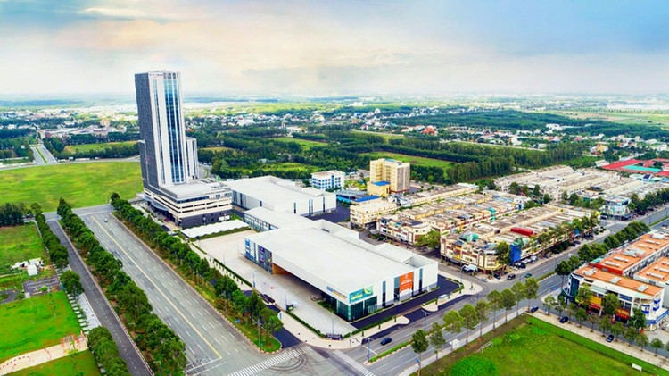 Khu công nghệ thông tin tập trung Bình Dương nằm trong Khu liên hợp công nghiệp - dịch vụ - đô thị Bình Dương
