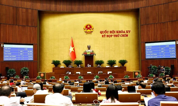 Quốc hội biểu quyết thông qua Nghị quyết của Quốc hội về điều chỉnh, bổ sung dự toán ngân sách nhà nước năm 2025