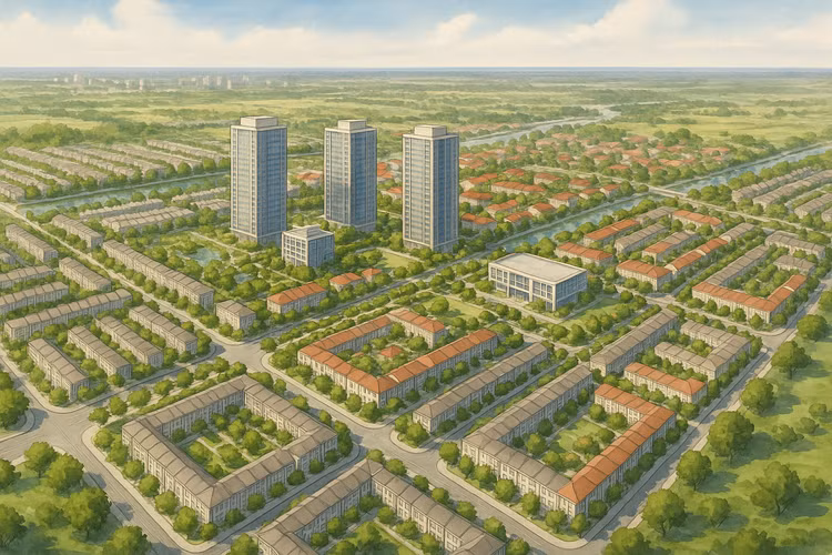 Hà Nam chọn nhà đầu tư dự án khu đô thị hơn 938 tỷ đồng tại thị xã Duy Tiên. Ảnh minh họa: TL