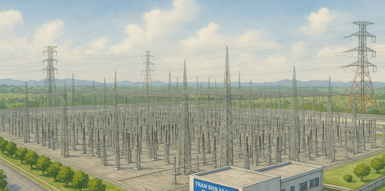 EVNNPT thu xếp vốn đầu tư Trạm biến áp 500kV Hải Phòng hơn 1.000 tỷ đồng. Ảnh minh họa: TL