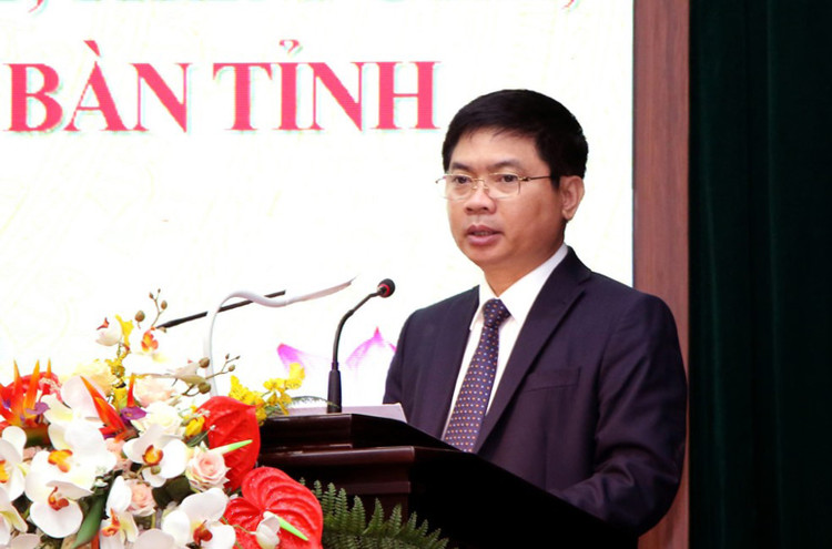 Ông Trương Quốc Huy, Bí thư Tỉnh ủy, đại biểu Quốc hội khóa XV, giữ chức vụ Trưởng Đoàn đại biểu Quốc hội khóa XV tỉnh Ninh Bình