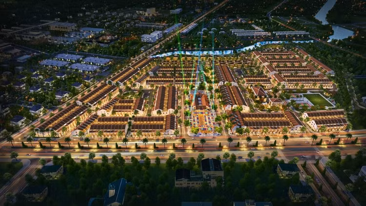 Số tiền thu được từ phát hành trái phiếu sẽ được dùng thực hiện Dự án Khu thương mại, biệt thự và chung cư cao cấp xã Long Hậu. Ảnh chỉ mang tính minh họa. Nguồn Internet