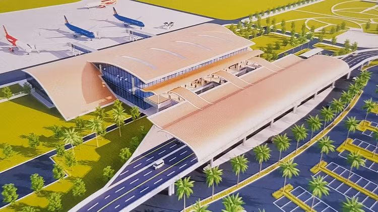 Phối cảnh Cảng hàng không Quảng Trị