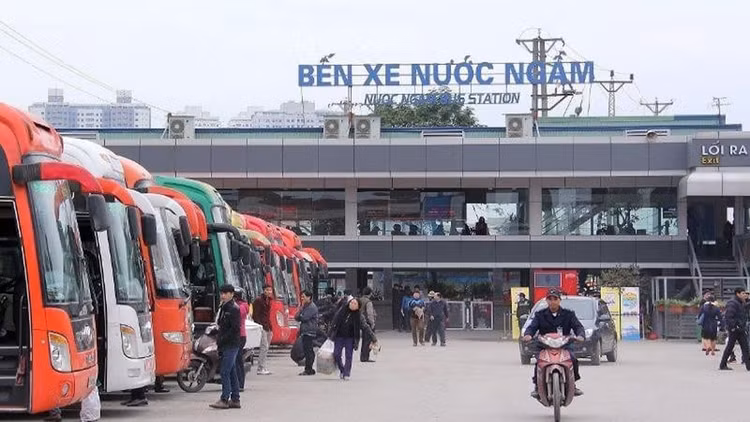 6 bến xe trong diện kiểm tra lần này gồm: Giáp Bát, Mỹ Đình, Gia Lâm, Nước Ngầm, Yên Nghĩa, Sơn Tây