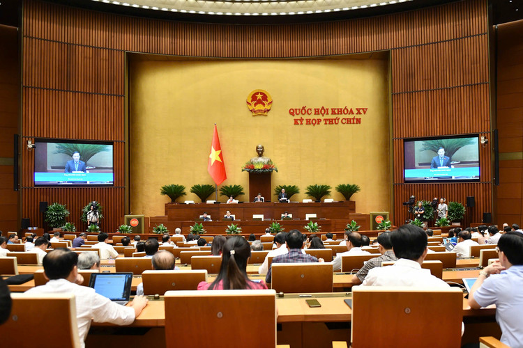 Hôn nay, Quốc hội thảo luận về sửa đổi, bổ sung một số điều của Hiến pháp