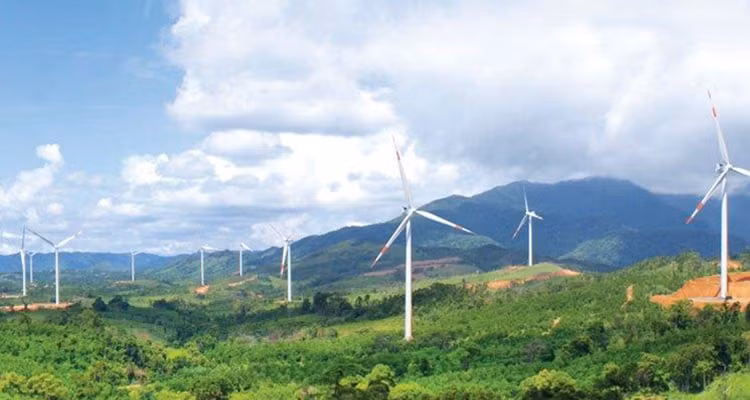 EVNGENCO2 đầu tư 1.089 tỷ đồng xây Nhà máy Điện gió Hướng Phùng 1. Ảnh minh họa