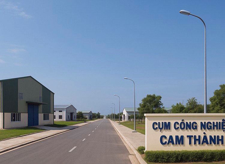 Quảng Trị chấp thuận nhà đầu tư hạ tầng Cụm công nghiệp Cam Thành mở rộng. Ảnh: TL