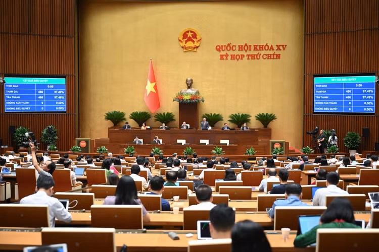 Cùng với việc xem xét các dự án luật, trong ngày 17/6, Quốc hội tiến hành thảo luận ở hội trường tình hình thực hiện kế hoạch phát triển kinh tế - xã hội và ngân sách nhà nước 