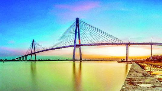 Phối cảnh cầu Rạch Miễu 2