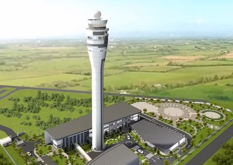 Phối cảnh Đài kiểm soát không lưu sân bay Long Thành