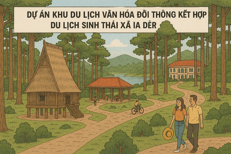 Gia Lai gọi đầu tư Dự án khu du lịch văn hóa gần 6.000 tỷ đồng. Ảnh: TL-GPT