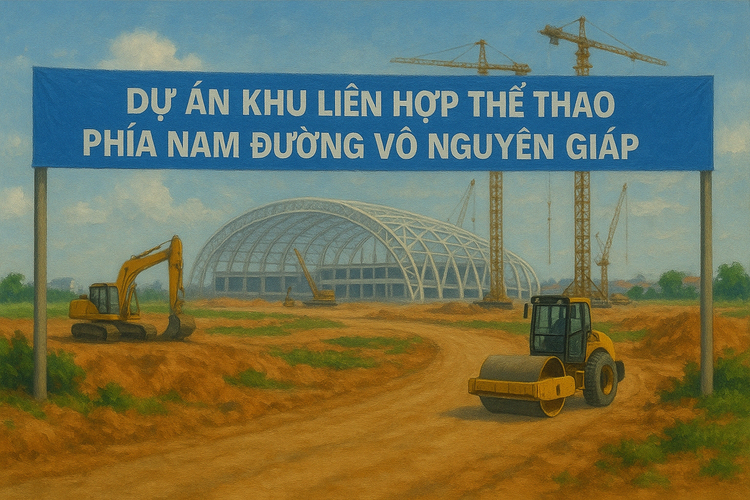 Hà Nam công bố Dự án Khu liên hợp thể thao phía Nam đường Võ Nguyên Giáp hơn 1.000 tỷ đồng. Ảnh: TL