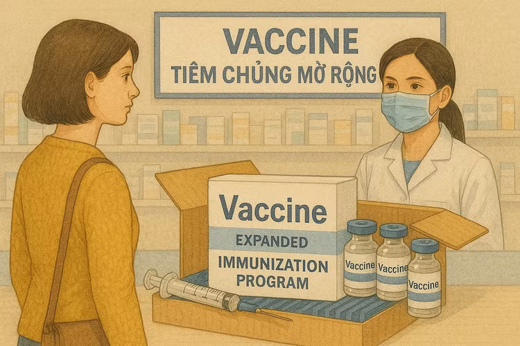 Chuyển hướng mua sắm vắc xin tiêm chủng mở rộng. Ảnh minh họa: TL; GPT