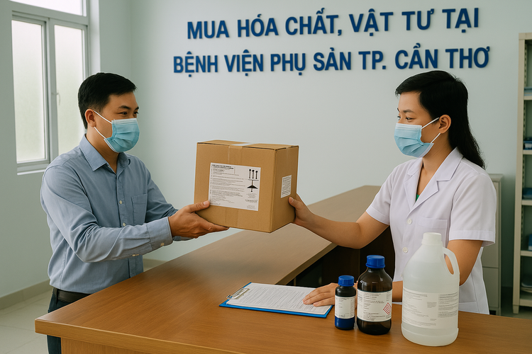 311 tỷ đồng mua hóa chất, vật tư tại Bệnh viện Phụ sản TP. Cần Thơ. Ảnh minh họa: TL-GPT