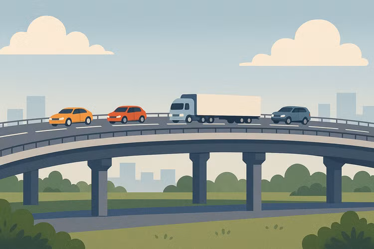 Hà Nội đầu tư gần 880 tỷ đồng xây dựng cầu vượt 4 làn xe. Ảnh: TL -GPT