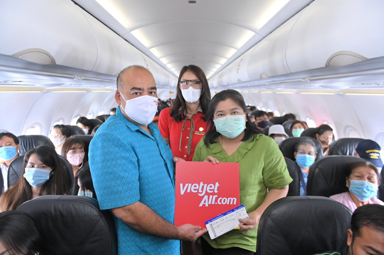 Vietjet khai trương đường bay nội địa thứ 10 tại Thái Lan