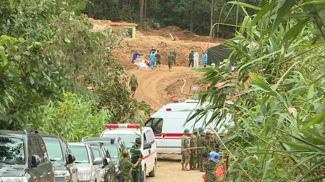 Hình ảnh từ hiện trường Trạm kiểm lâm 67