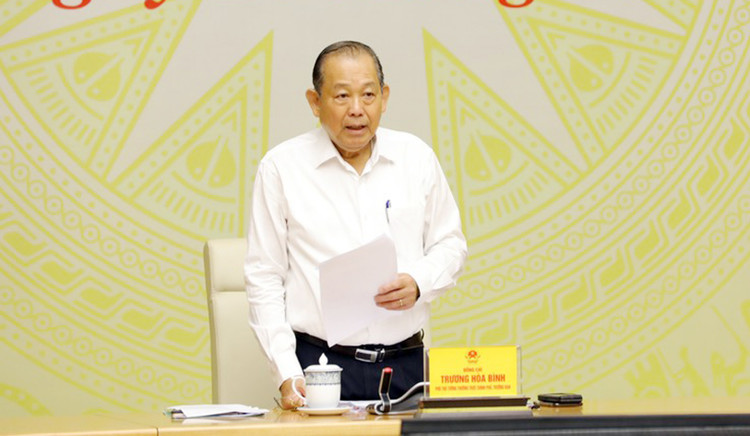 Nguyên Phó Thủ tướng Thường trực Trương Hòa Bình