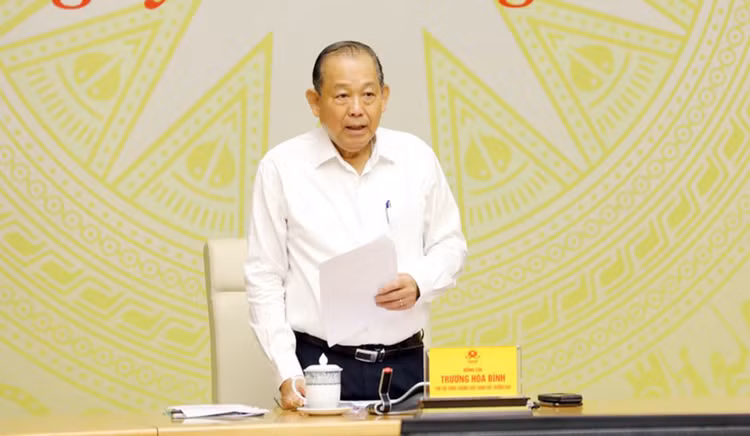 Nguyên Phó Thủ tướng Thường trực Trương Hòa Bình