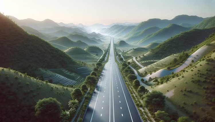 Đầu tư đoạn tuyến cao tốc Hòa Bình - Mộc Châu - Ảnh minh họa