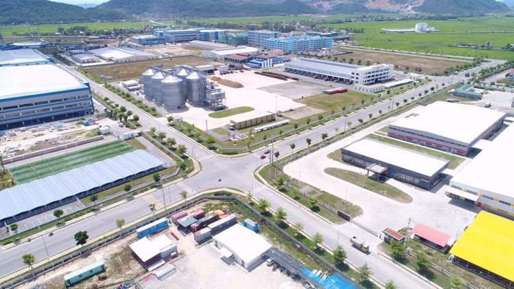 Một góc KCN VSIP Nghệ An - Nơi thu hút nhiều án FDI.