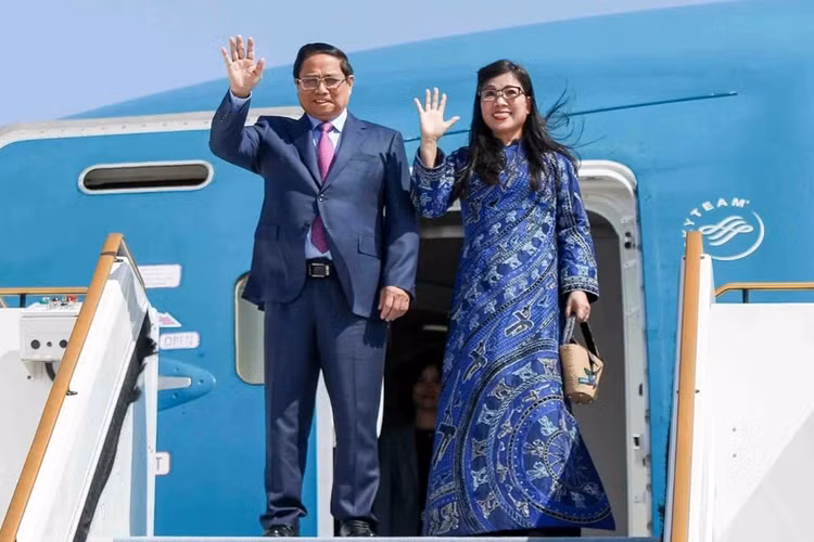 Thủ tướng Phạm Minh Chính và Phu nhân
