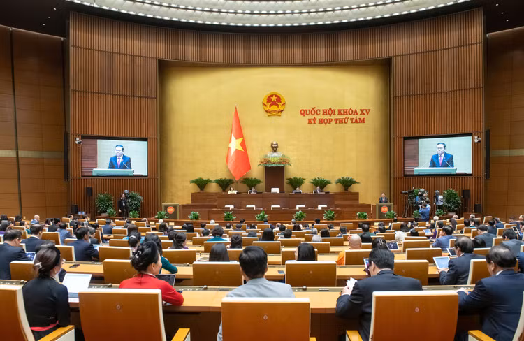 Chủ tịch Quốc hội Trần Thanh Mẫn phát biểu bế mạc Kỳ họp thứ 8, Quốc hội khóa XV