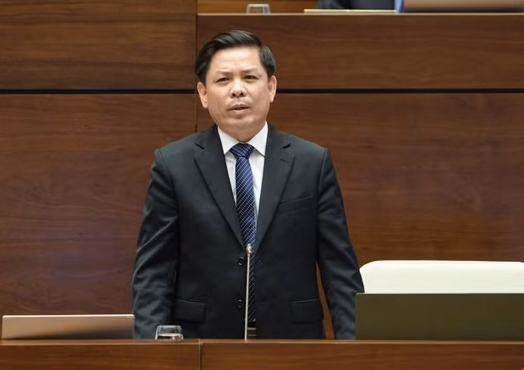 Bộ trưởng GTVT Nguyễn Văn Thể. Ảnh: QH