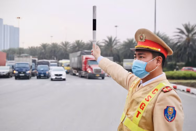 Công an TP. Hà Nội vừa có phương án phân luồng giao thông phục vụ chương trình nghệ thuật "Rực rỡ Thăng Long". Ảnh minh họa